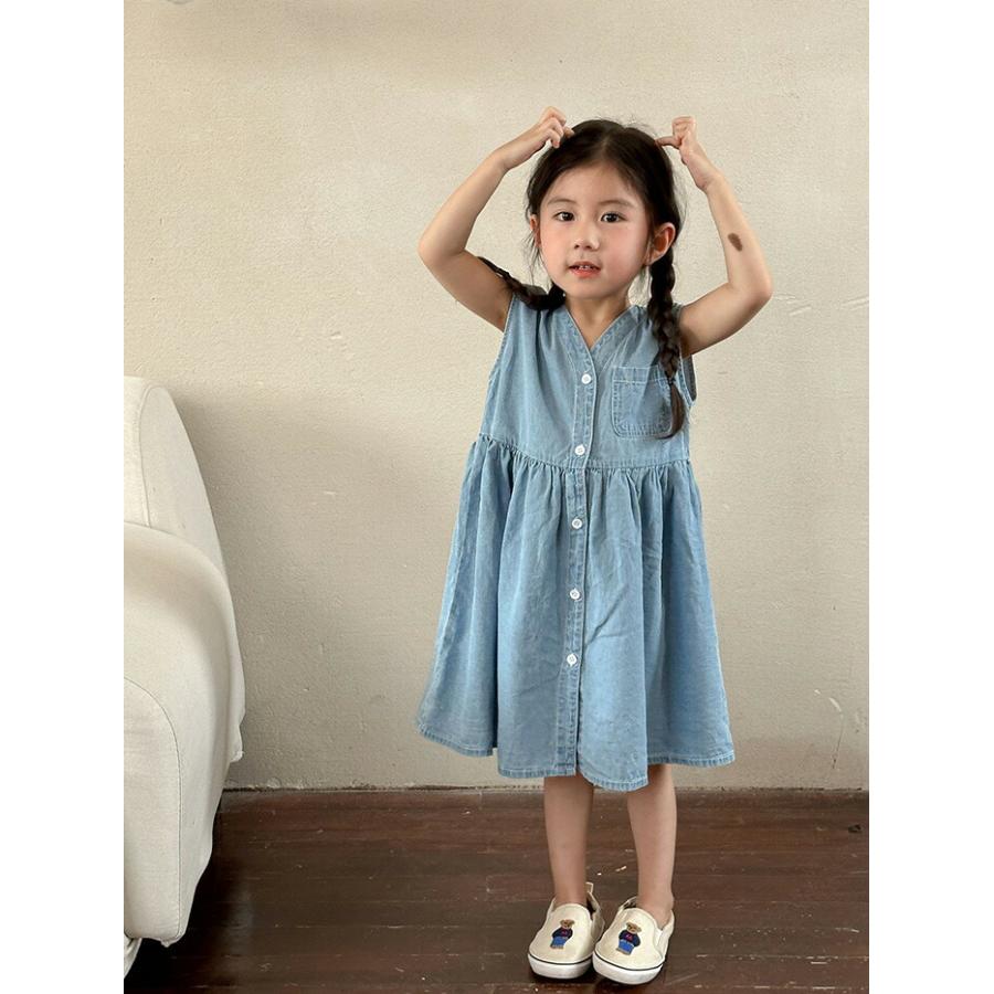 ベビー服 姉弟 お揃い 女の子 ワンピース 男の子 セットアップ デニム