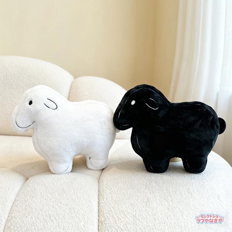 ひつじ ぬいぐるみ 羊 ヒツジ アニマルクッション 抱き枕 背当て