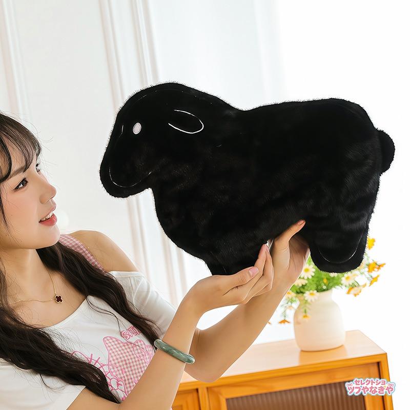 ひつじ ぬいぐるみ 羊 ヒツジ アニマルクッション 抱き枕 背当て