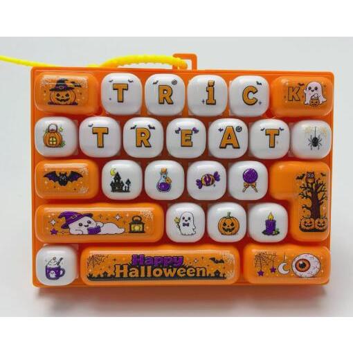 ハロウィン キーボードおもちゃ 26キー プッシュトイ フィジェットトイ