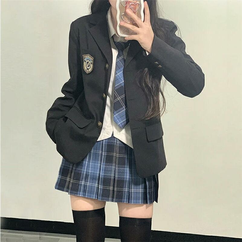 制服 ブレザー 5点セット 単品 女の子学生服 ジャケット ブラウス