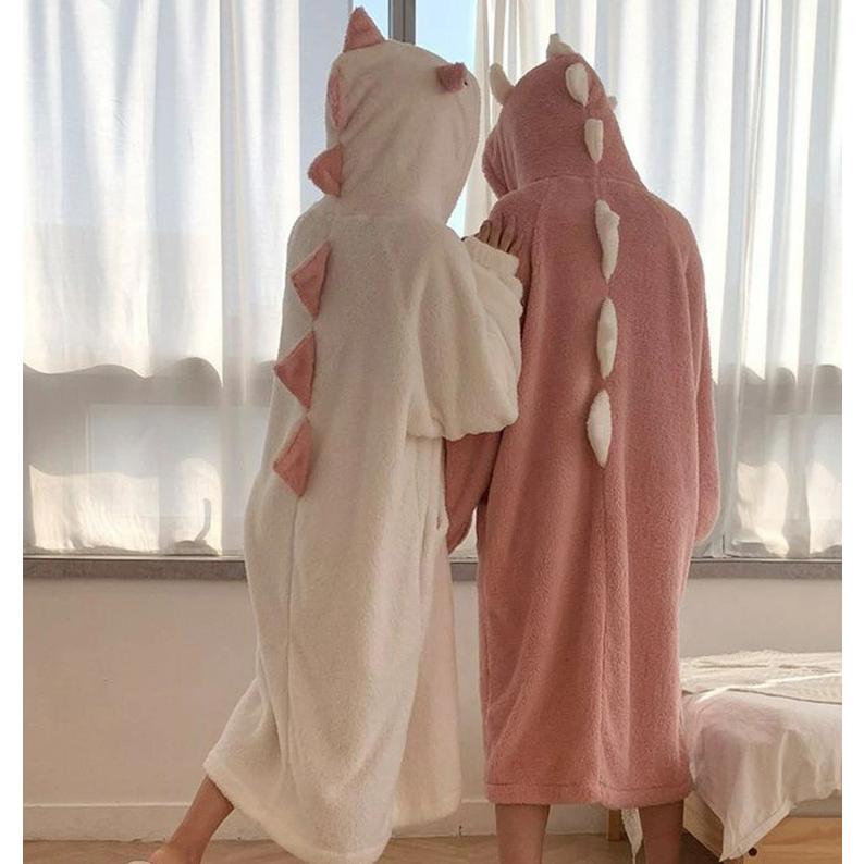 [未使用]怪獣の着ぐるみルームウェア・パジャマ（大人用Mサイズ・Lサイズセット） 着ぐるみ パジャマ レディース 大人用 春 ルームウェア 恐竜