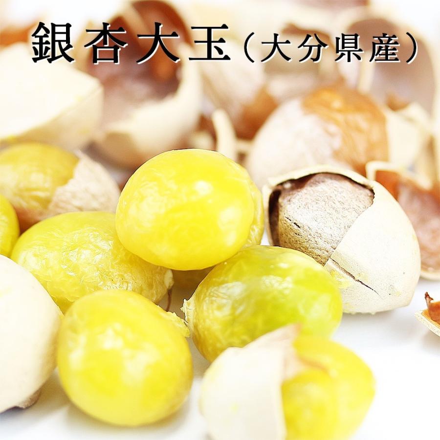 銀杏 殻付き 500g 2025年度新物 銀杏の実 ぎんなん 大玉2L 大分県産
