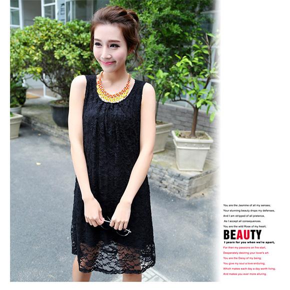 レディース ワンピース レースワンピース タンクトップワンピース ノースリーブ 総レース タイト パーティー 着痩せ 清楚　春夏 ch1632 |  | 15