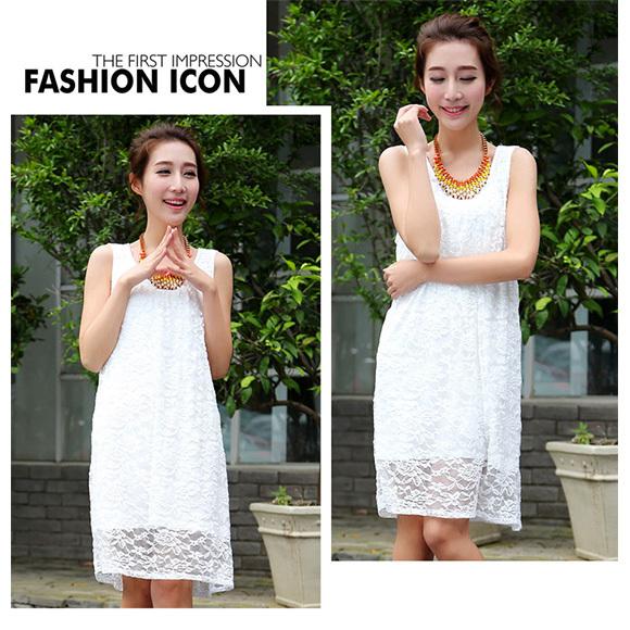 レディース ワンピース レースワンピース タンクトップワンピース ノースリーブ 総レース タイト パーティー 着痩せ 清楚　春夏 ch1632 |  | 06