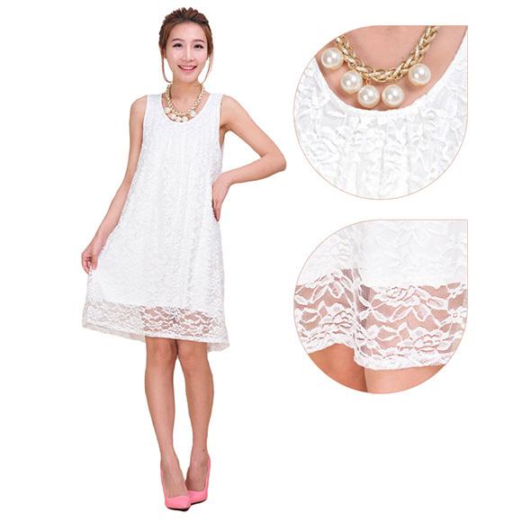 レディース ワンピース レースワンピース タンクトップワンピース ノースリーブ 総レース タイト パーティー 着痩せ 清楚　春夏 ch1632 |  | 09