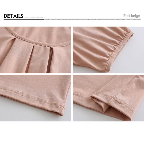 レディース チュニック ロングTシャツ ワンピース カットソー トップス 大きめサイズ 春夏秋 着痩せ ch1681 |  | 20