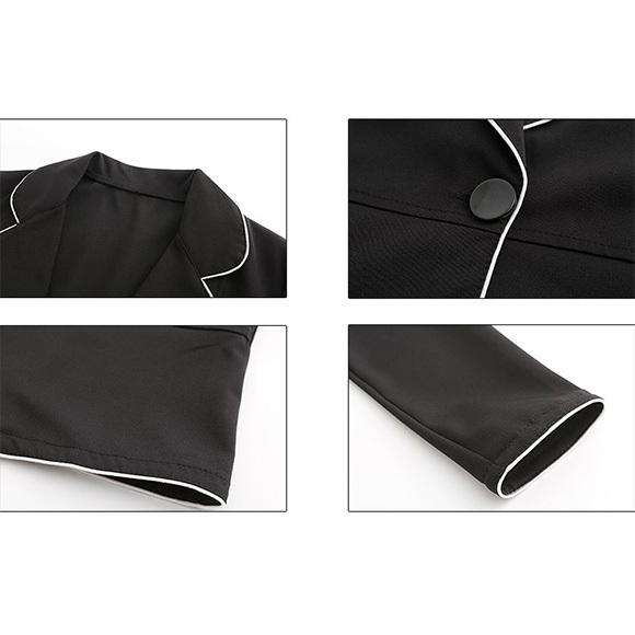 レディース ジャケット ショート丈 テーラード シンプル ベーシック 着やせ オフィス ビジネス 春夏秋 イベント ch1705 |  | 11