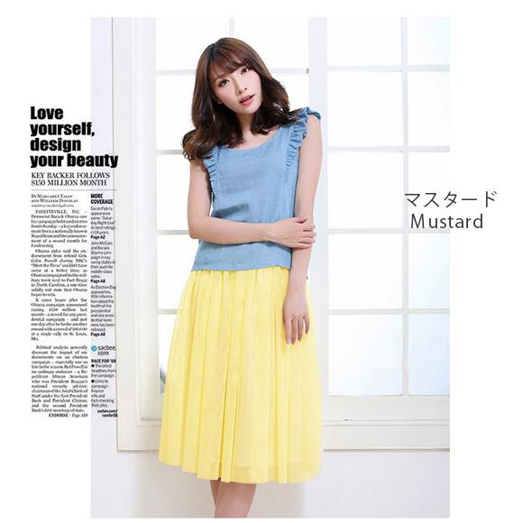 レディース スカート ミディアム丈 サーキュラー プリーツ ウエストゴム 春夏秋 ハロウィン Halloween 復活祭 仮装 コスプレ  ch1738 |  | 18