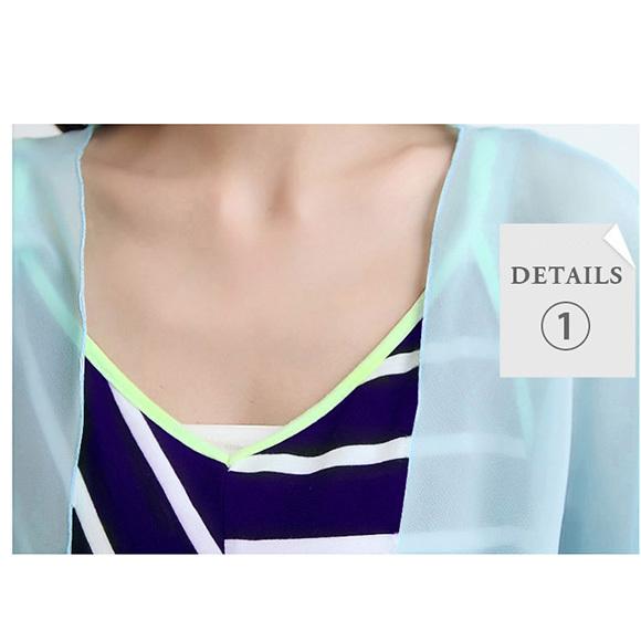 レディース ボレロ カーディガン ショート丈 シースルー フリル袖 フォーマル ドレス ワンピース ノースリーブ 結婚式 冷房対策 ch1767 |  | 11