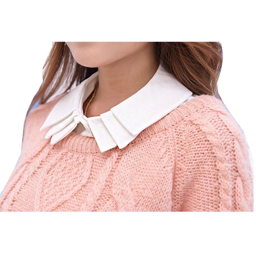 レディース 付け襟 付け衿 小物 ハイネック フリル レース デニム チェック柄 ch1879 |  | 12