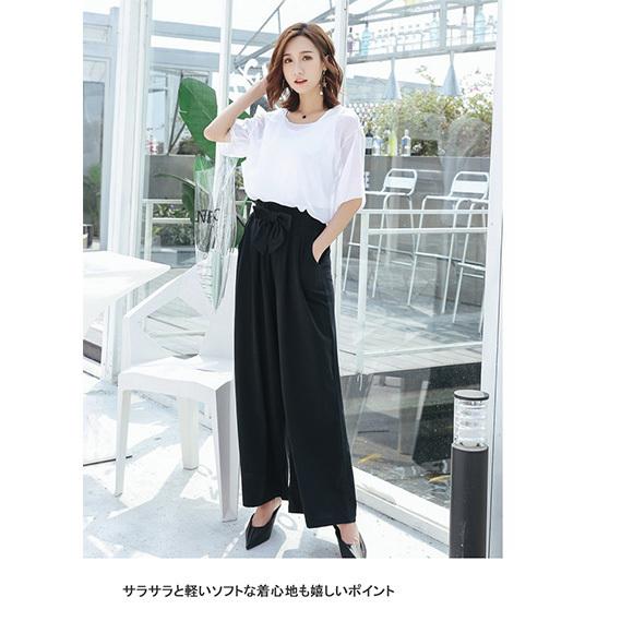 レディース トップス シフォン カットソー  2way クルーネック Vネック 半袖 八分袖 カラフル おしゃれ かわいい きれいめ 春夏 ch1890 |  | 14