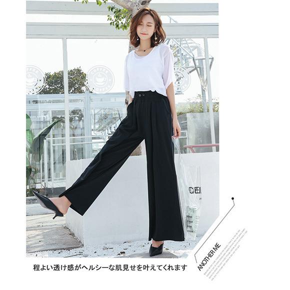 レディース トップス シフォン カットソー  2way クルーネック Vネック 半袖 八分袖 カラフル おしゃれ かわいい きれいめ 春夏 ch1890 |  | 17