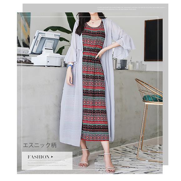 レディース ワンピース ロングワンピース ミモレ丈 ロング丈 夏 リゾート 花柄 エスニック柄 アジアン柄春夏 ch1913 |  | 13