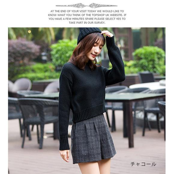 レディース ショートパンツ チェック柄 グレンチェック パンツ 短パン 春 秋 冬 ch1923 |  | 04