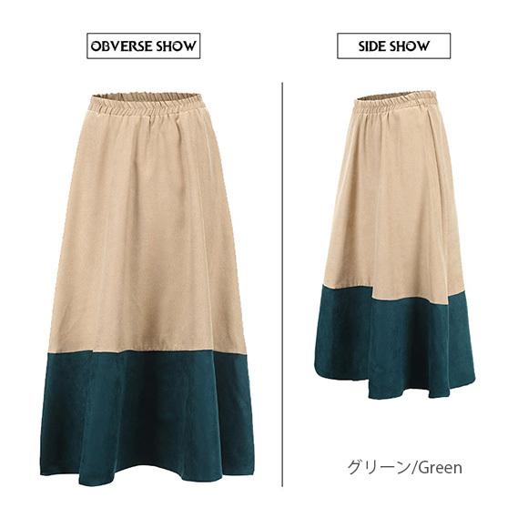 レディース ロングスカート スカート 切り替え ロング丈 ウエストゴム ミモレ丈 おしゃれ春夏秋冬 可愛い 大人 上品ch1932 |  | 15