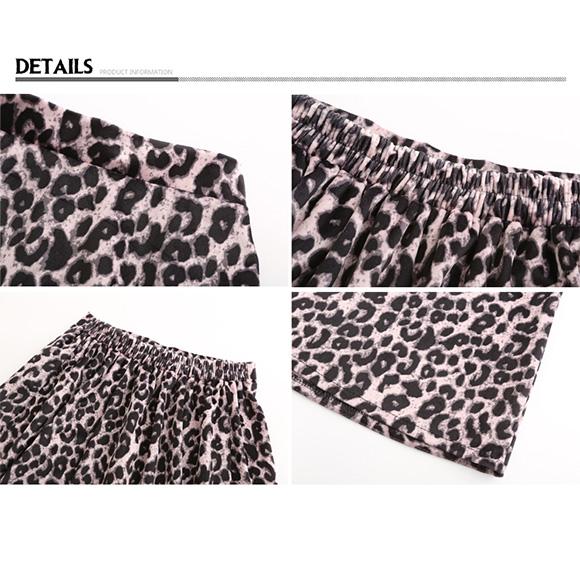 フレアスカート ヒョウ柄 ミモレ丈 スカート 柄スカート レディース ロング ウエスト ゴム おしゃれ かわいい　春夏秋冬 ch1968 |  | 19