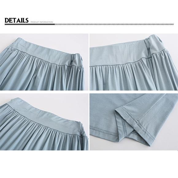 レディース フレアスカートロングスカート スカート ミディアム丈 ウエストゴム シンプル 無地 春夏秋 ch2008 |  | 24