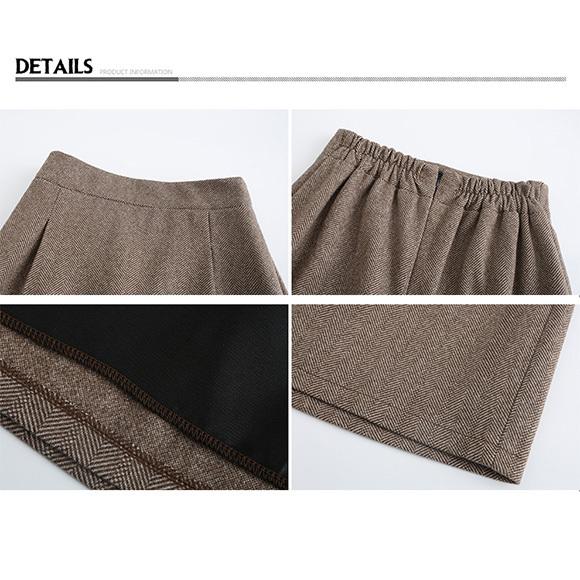 レディース タイトスカート ロング丈 ミニ丈　裏ボア 春 秋 冬ミニスカート タイト ペンシルスカート ボトム 膝上 厚手 ウエストゴム チェック柄 大人 ch2032 |  | 17