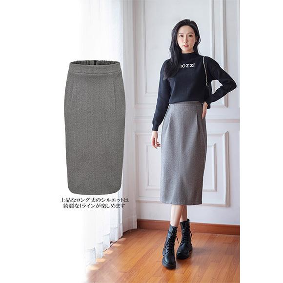 レディース タイトスカート ロング丈 ミニ丈　裏ボア 春 秋 冬ミニスカート タイト ペンシルスカート ボトム 膝上 厚手 ウエストゴム チェック柄 大人 ch2032 |  | 12