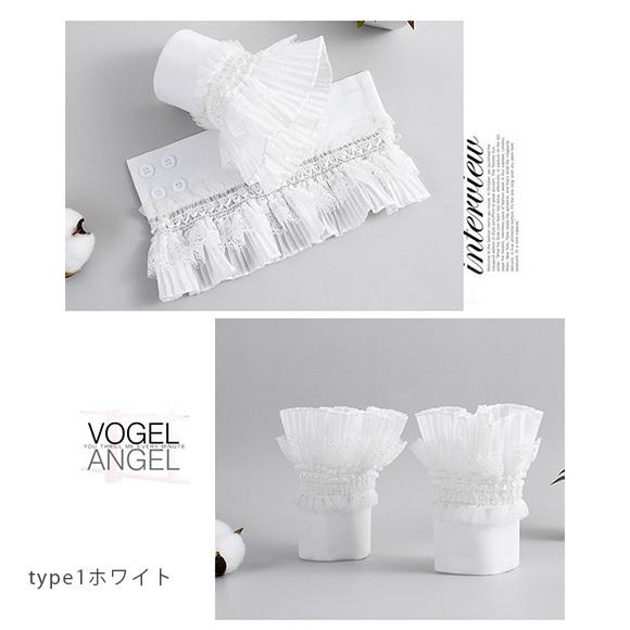 レディース 付け袖 レース つけ袖 萌え袖 フリル 重ね着 レイヤード 白 黒 きれいめ フォーマル ママコーデ オフィスカジュアル レディース ch2036 |  | 09