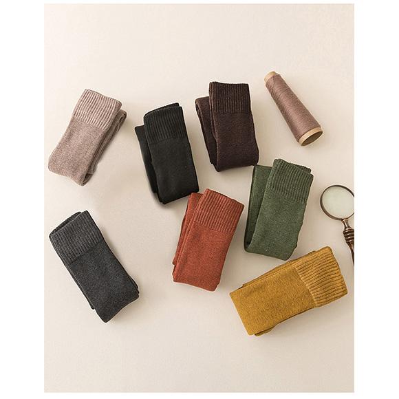 レディース ニーハイソックス ロング ソックス 靴下 レッグウェア シンプル ロング 綿 裏起毛 履く毛布 暖かい 冷え対策 大人無地 制服コスチューム ch2037 |  | 23