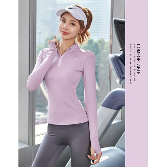 レディース ヨガウェア スポーツウェア スポーツインナー スキーインナー 吸汗速乾 長袖指穴付き ランニング ジョギング アンダーウェアch2055 |  | 08