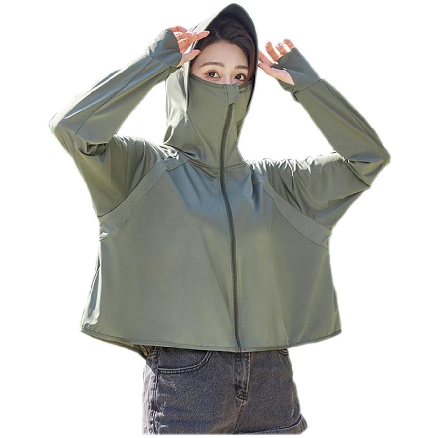 ラッシュガード レディース UPF50+ 冷感 ハイネック 飛沫防止 紫外線対策 吸汗速乾 UVカット 99.9% フード付き 帽子 涼感 ひんやり 薄手 長袖 つば付き ch2070 |  | 16