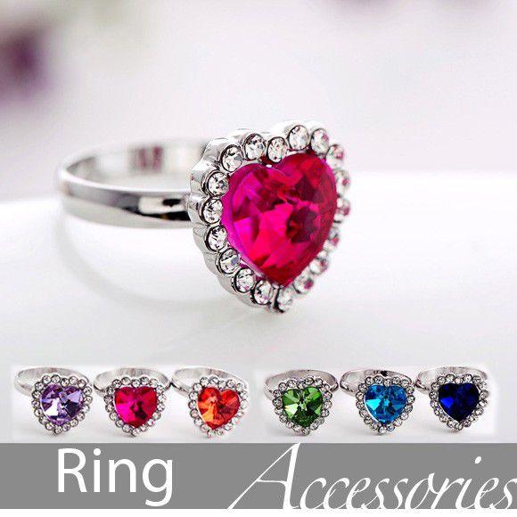 レディース 指輪 リング アクセサリー ハート型 リング ファション クリスタル 人工ダイヤ 水晶 Jz5302 Jz5302 Shop Zero 通販 Yahoo ショッピング