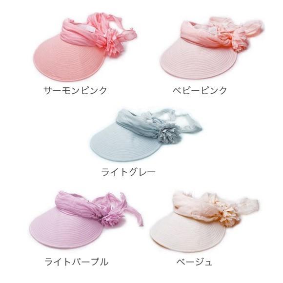 訳ありレディース 帽子 サンバイザー UVカット 2way つば広め帽子 サマーハット 日よけ帽子 つば付き 女優帽 夏必須 mz2453 |  | 02