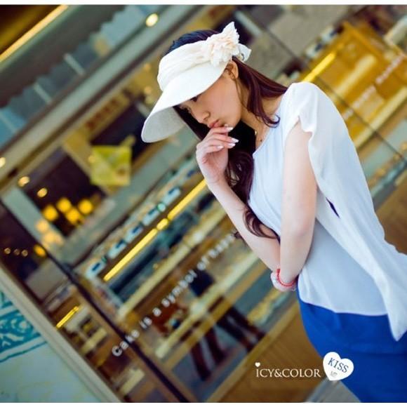 訳ありレディース 帽子 サンバイザー UVカット 2way つば広め帽子 サマーハット 日よけ帽子 つば付き 女優帽 夏必須 mz2453 |  | 08