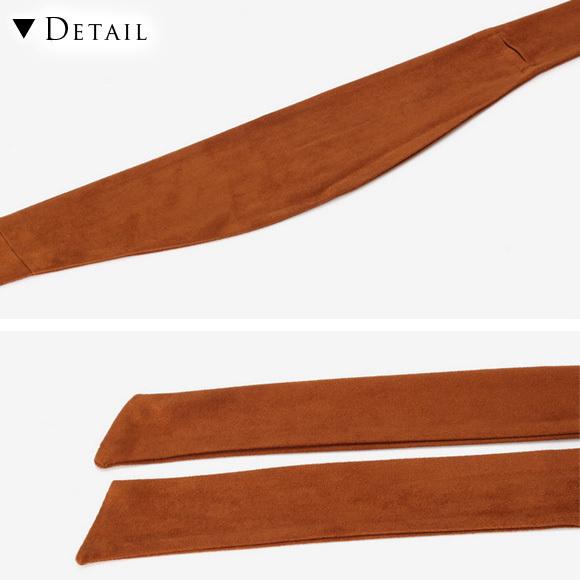 サッシュベルト リボン スウェード調 ハイウェスト 太ベルト 太め 細見え ウェストマーク おしゃれ 大人 pd2078 |  | 12