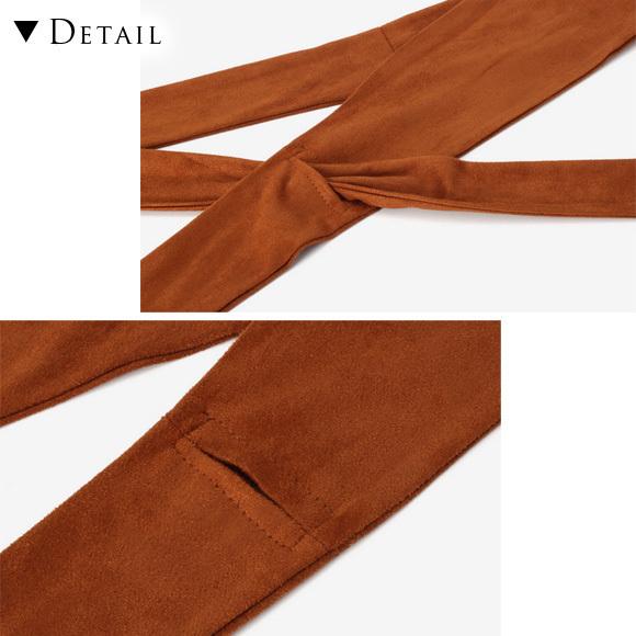 サッシュベルト リボン スウェード調 ハイウェスト 太ベルト 太め 細見え ウェストマーク おしゃれ 大人 pd2078 |  | 13