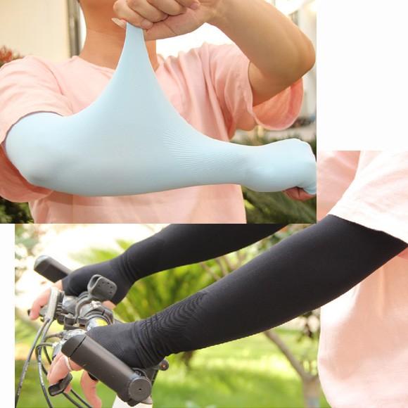 [2組セット実質半額]レディース メンズ アームカバー ポイント消化 夏 UV 紫外線 日焼け 対策 ひんやり 接触冷感 指切りタイプ 手袋 男女兼用 2way st2806 |  | 04