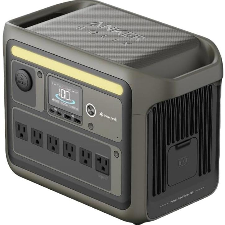 Portable Power Station 1000ポータブル電源1056Wh Portable Power Station 1000 ポータブル電源 1056Wh 急速充電 高出力