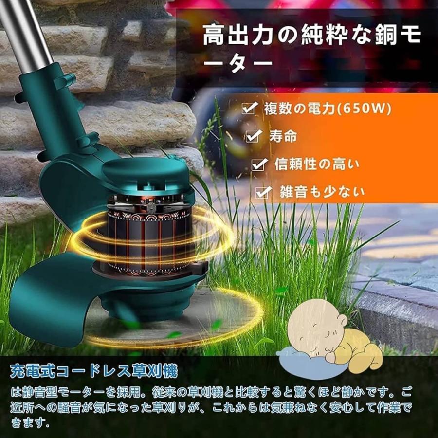 ICEHAIL 草刈り機 充電式草刈機 電動草刈り機 マキタ18v ICEHAIL 草刈り機 充電式草刈機 電動草刈り機 マキタ18v