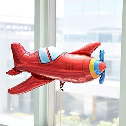 宅配便配送 風船 浮かせてお届け ヘリウムガス入り 赤い飛行機のフィルム風船 赤の星とメッセージバルーン付き 誕生日 飾り付け バルーン電報 結婚式 室内装飾 Www Collectiviteslocales Fr
