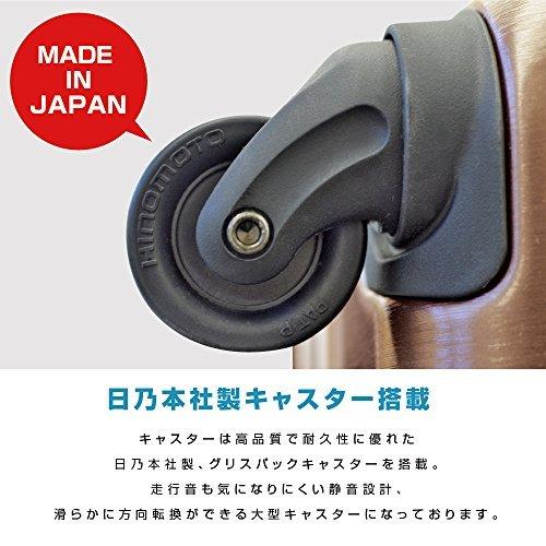 M型 スーツケース 中型 3 5日用 ガンメタル Selica R ストッパー付 スーツケース キャリーバッグ 中型 3 5日用 A B00caiku2s 2130 表地 ハーフミラー加工 ポリカーボン配合abs樹脂 笑楽2