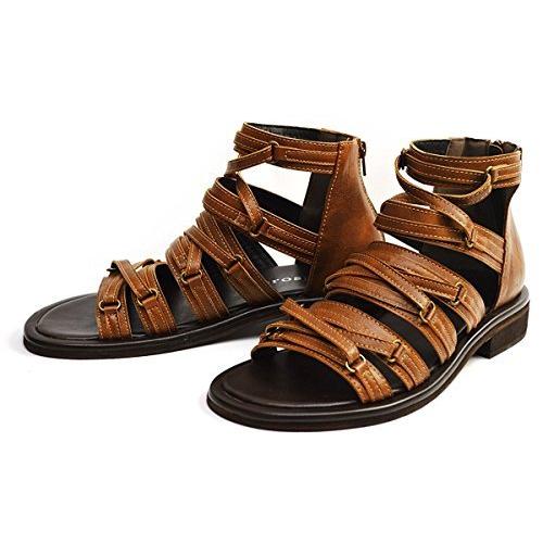 ゼロスピン グラディエーター 27 5cm 28cm Camel Ll カジュアル キャメル サマー サンダル シューズ バックジッパー ブーツ メンズ 男性用 靴 最大15 Offクーポン サンダル