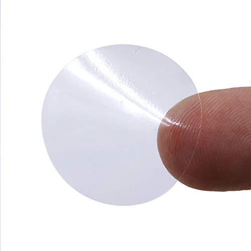 丸型 透明 封印 シール セット ギフト ラベル 円 円形 真円 型 クリア ラッピング (45mm シート) （合計1000枚）