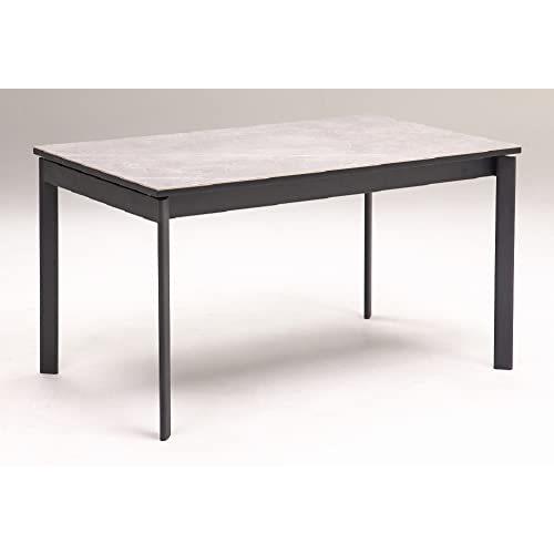 新素材新作 セラミック天板 COAST コースト ダイニングテーブル セラミック シンプルモダン 伸長式) (幅130〜170cm アイアン脚 ダイニングテーブル