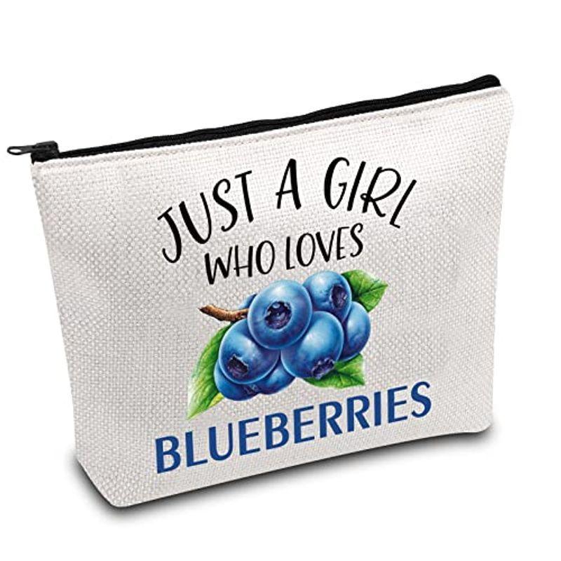 SALE BDPWSS Blueberry Gifts Blueberries Makeup Bag Just A Girl Who Loves Bl  kkmtransport.com