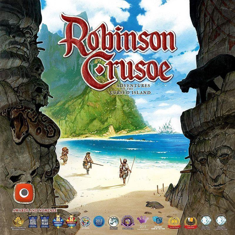 2021新発 the on Adventures Crusoe Robinson Games Portal Cursed Gam Board Island その他