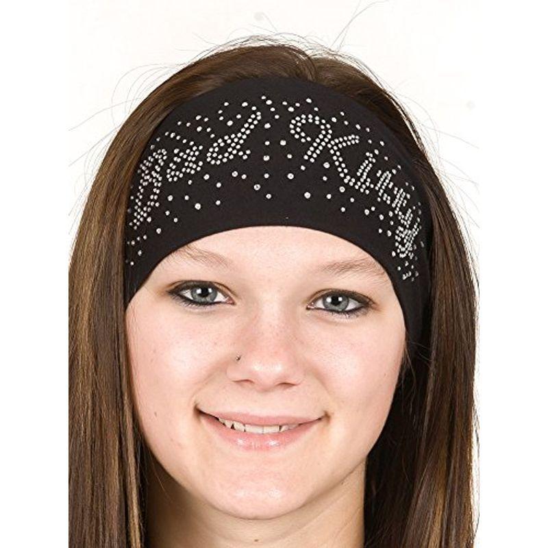 卸し売り購入 Open Kitty Bad Clear Road Women for Headband Biker Bandana: Hair Girl その他帽子