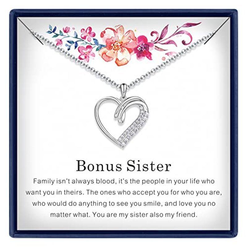 100％の保証 Unbiological Sister Gift Unbiological Sister Necklace Bonus Sister Gif ネックレス、ペンダント