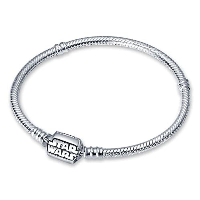 激安通販新作 LIGHTDOG Snake Bracelet for Pandora Charms,With Silve logo Charm ， 925 ブレスレット