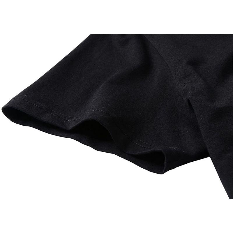 新品?正規品 YITAN Women Medium Black T-Shirts Cute Cotton Tops Graphic その他シューズ 新品?正規品 YITAN Women Medium Black T-Shirts Cute Cotton Tops Graphic その他シューズ