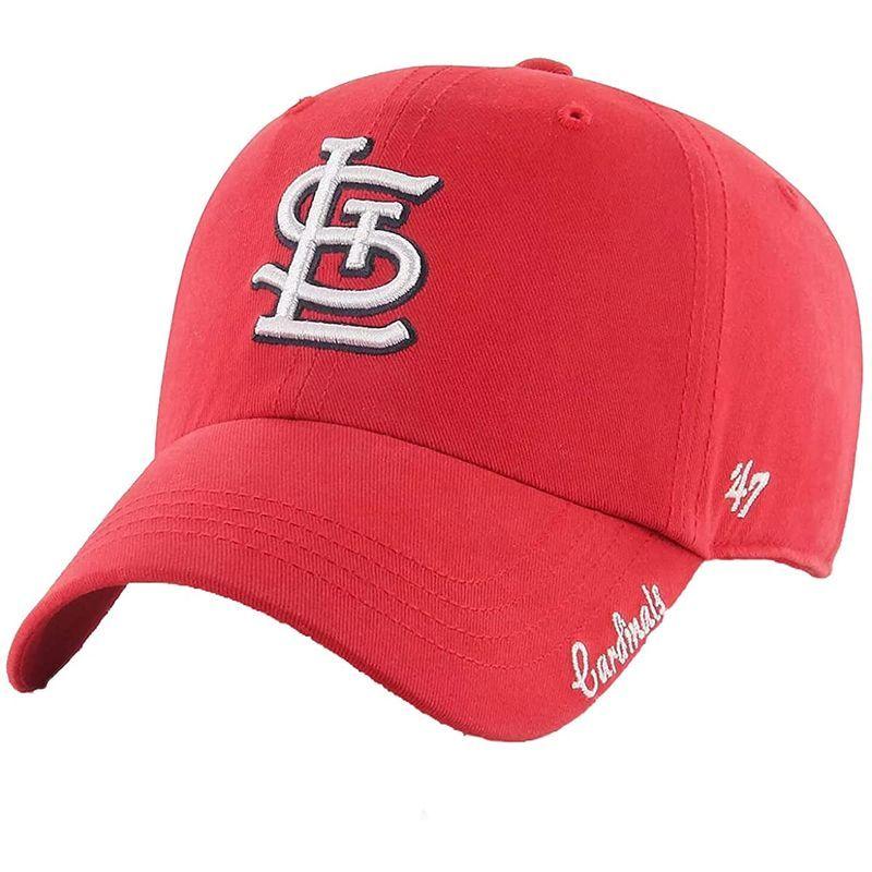 #039;47 St Louis Cardinals Red Clean Up Adjustable Hat, Adult Women#039;s One