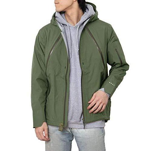 大量入荷 エカル Ekal エカル ジャケット M カーキ Fe96 17u019 メンズ 3レイヤーフィールドパーカ Event Ekal コート トップス