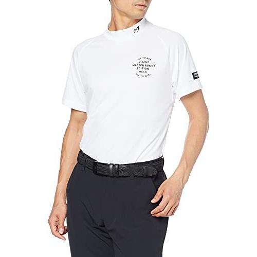 新作 ハイネックシャツ 半袖 メンズ マスターバニー Bunny マスターバニー Master ポップコーンワッフル 吸水速乾 758 116 インナー ゴルフ メンズウエア